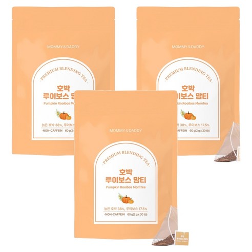 마미앤대디 호박 루이보스 맘티, 2g, 30개입, 3개