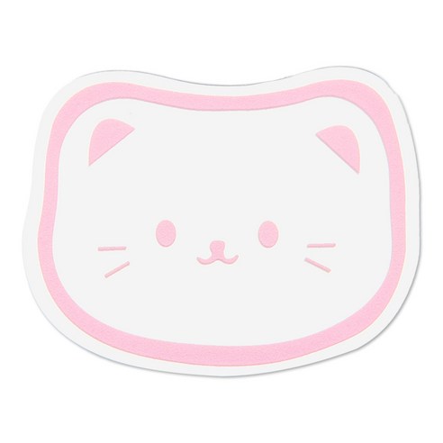 구스페리 동물 미러 톡, 08 핑크야옹이, 1개