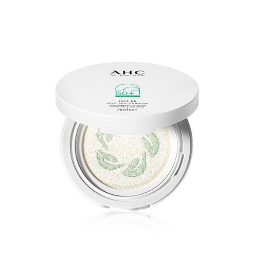 끈적임은 싫고, 자외선은 완벽 차단하고 싶다면? AHC 선쿠션 솔직 사용 후기 선쿠션