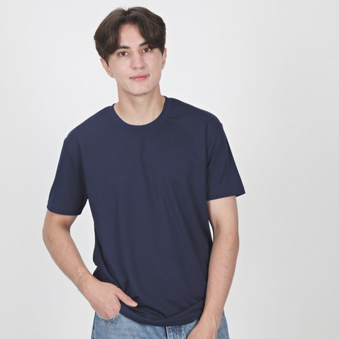 BK 남성용 쿨론 라운드 반팔티