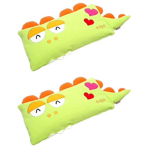 쥬쥬 아동메밀베개, 그린, 2개