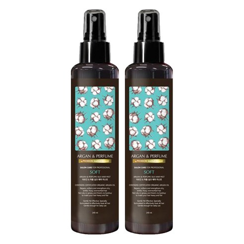 페디슨 보떼 아르간 퍼퓸 헤어 실크미스트 소프트, 140ml, 2개