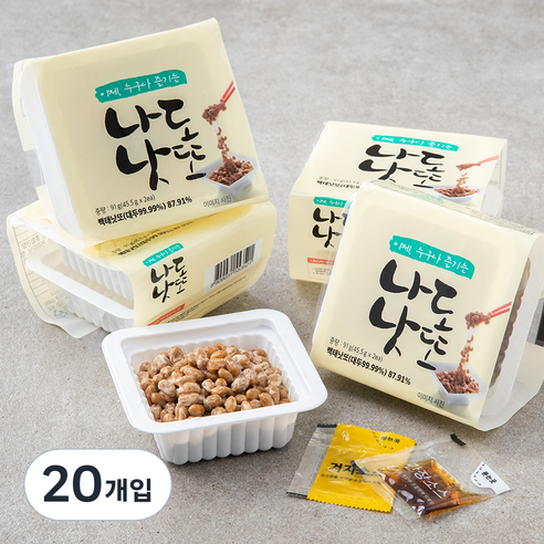 나도낫또, 45.5g, 2개입, 20개