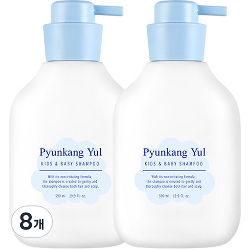 편강율 키즈 앤 베이비 샴푸 스위트허브, 590ml, 8개