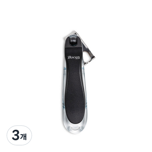 보카스 회전 발톱깎이 TNC-3020, 3개, 블랙