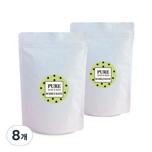 아르비앙 퓨어 수분촉촉 편백 버블바스 입욕 파우더거품 로즈마리 라벤더향, 320g, 8개