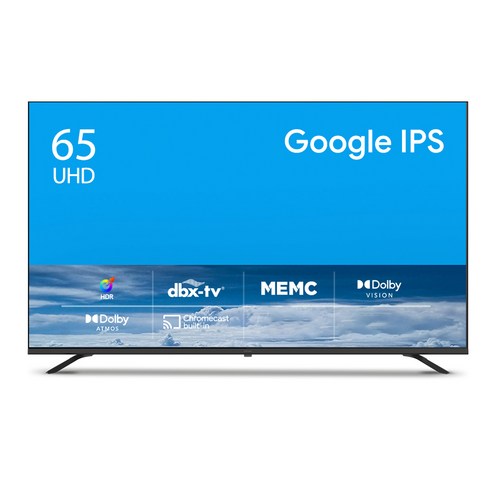 더함 4K UHD LED IPS 구글 OS SMART HOME60 24K1 TV, 165cm(65인치), NA652UHD, 스탠드형, 방문설치