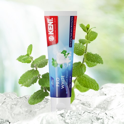 켄트 프로화이트 치약: 밝게 빛나는 미소의 비밀