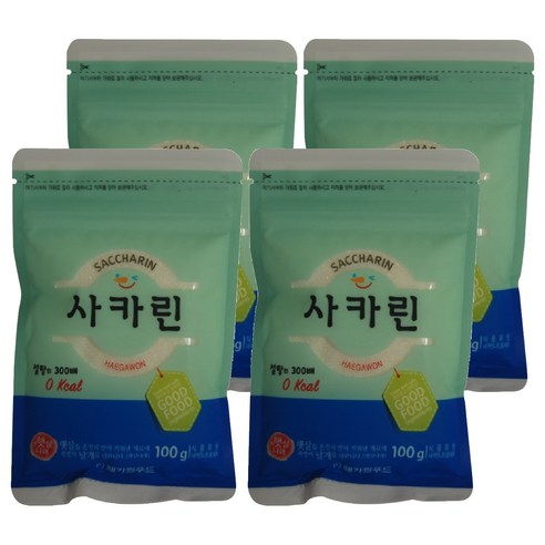 해가원 햇살나래 사카린, 100g, 4개