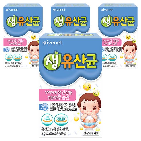 아이배냇 생유산균, 4개, 60g