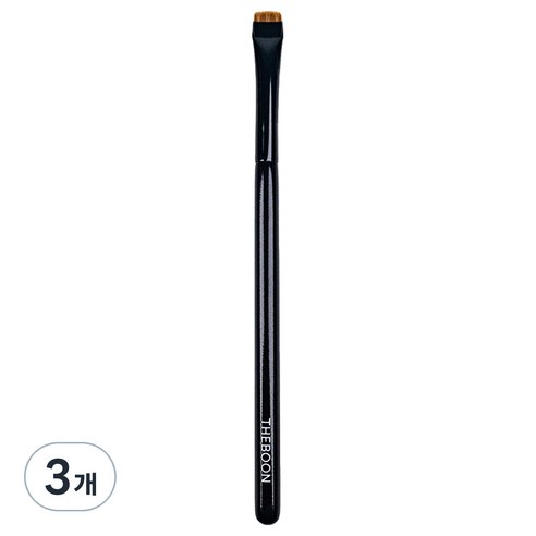 더분 슬림엣지 아이라이너 브러쉬, 혼합색상, 3개