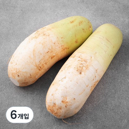 국내산 무, 2개입, 3개