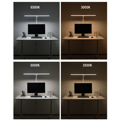 홈플래닛 LED 안티 블루라이트 와이드 스탠드 80cm: 눈 건강과 작업 효율성을 위한 최적의 조명 솔루션