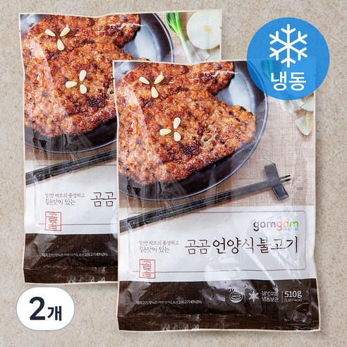 곰곰 언양식불고기, 510g, 2개