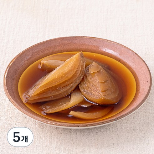 초록들 양파 간장절임, 300g, 5개