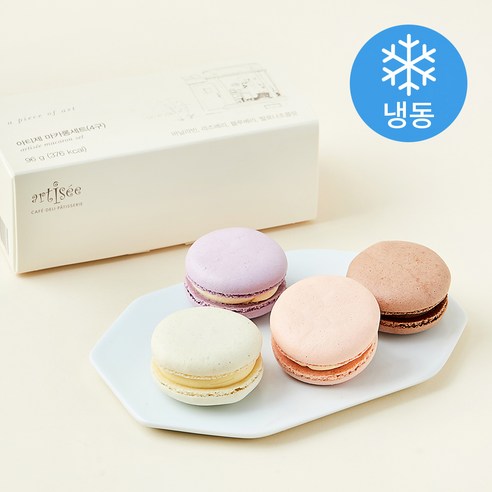 아티제 마카롱 4구세트 (냉동), 96g, 1개