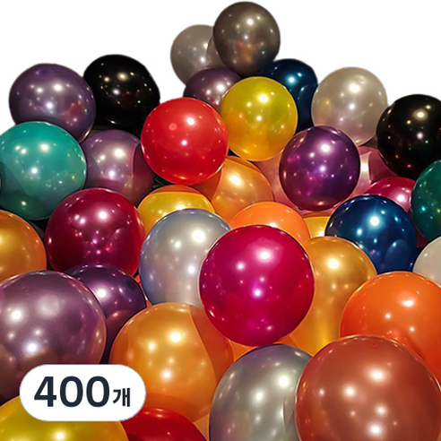 윰스 이벤트 풍선 펄, 혼합색상, 400개
