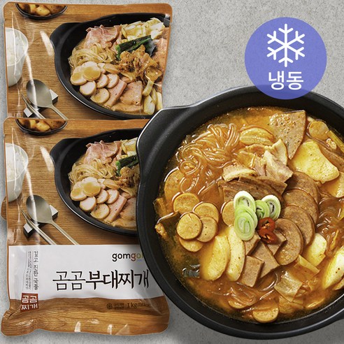 곰곰 부대찌개 (냉동), 1kg, 2개