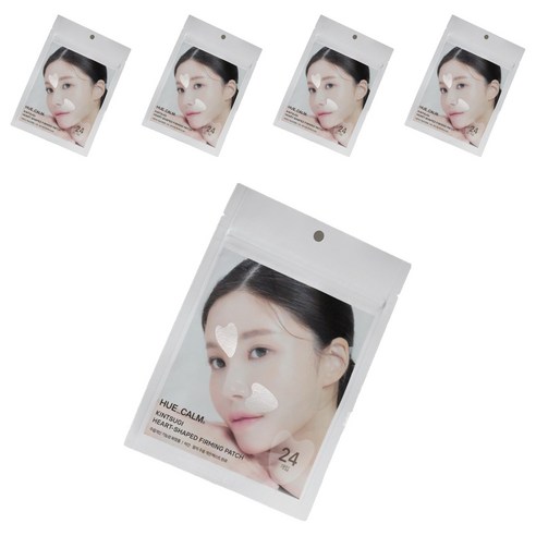 휴캄 킨츠키 하트 탄력 패치, 5개, 24개입