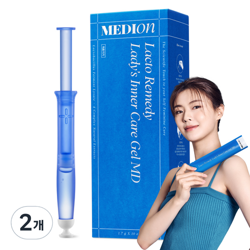 메디온 락토리메디 레이디스 젤 MD 여성청결제 10개입, 17g, 2개