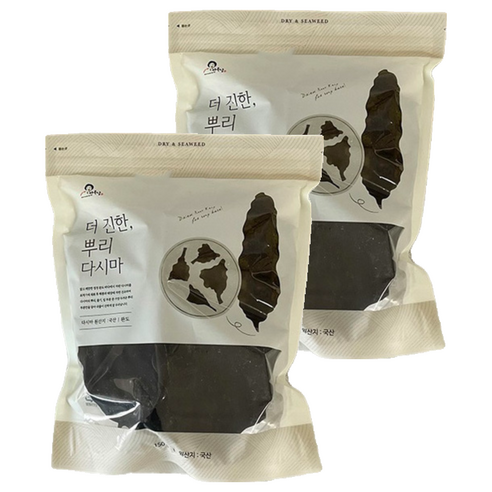 안옥남 더 진한 뿌리 다시마, 150g, 2개