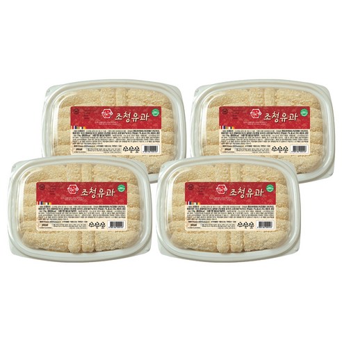 담미정 조청 유과, 170g, 4개