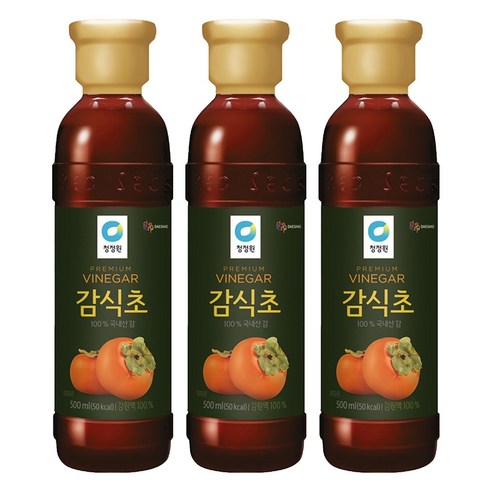 청정원 감식초, 500ml, 3개