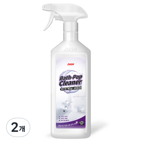 DASH 배쓰팝 욕실청소세제, 750ml, 2개