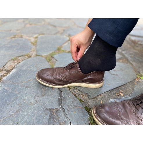 편안함, 세련됨, 내구성을 갖춘 구냥씩 신사 양말