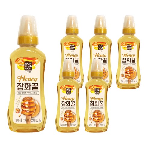 녹차원 잡화 꿀, 300g, 6개
