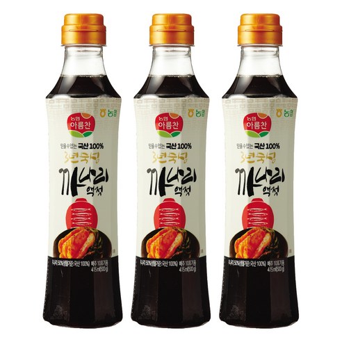 농협 아름찬 까나리액젓, 500g, 3개