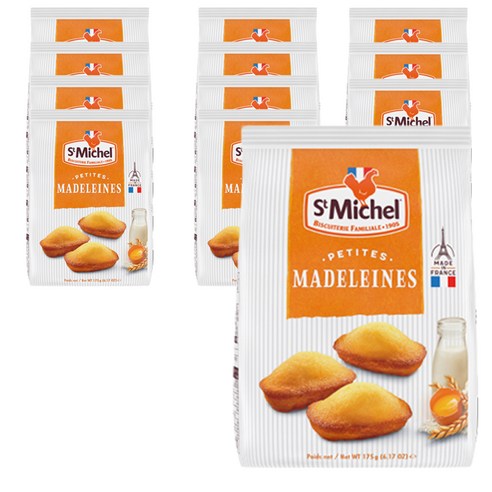생미쉘 마들렝 빵, 175g, 12개