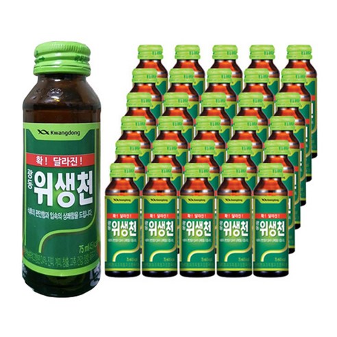 광동제약 위생천, 75ml, 60개