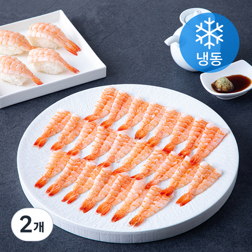 초밥용 흰다리새우살 (냉동), 2개, 105g(30미, L)