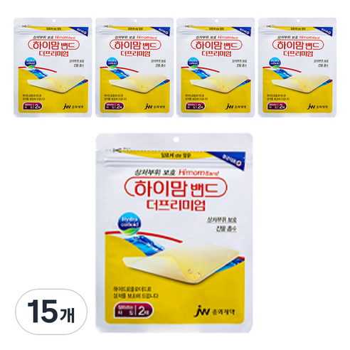중외제약 하이맘 밴드 프리미엄 잘라쓰는 타입 2p, 15개