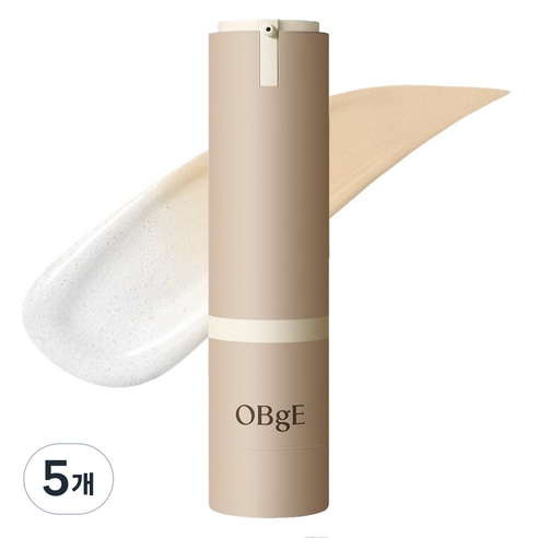 OBge 내추럴 올인원 커버 로션 톤업크림 50g, 5개