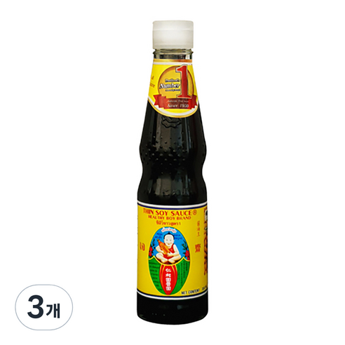 헬시보이 신소이 소스, 3개, 300ml