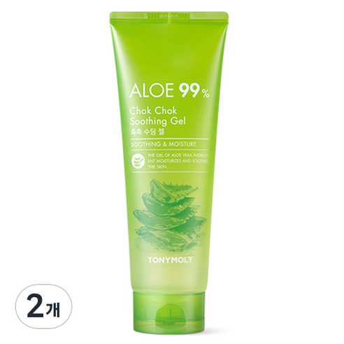 토니모리 알로에 촉촉수딩젤, 250ml, 2개