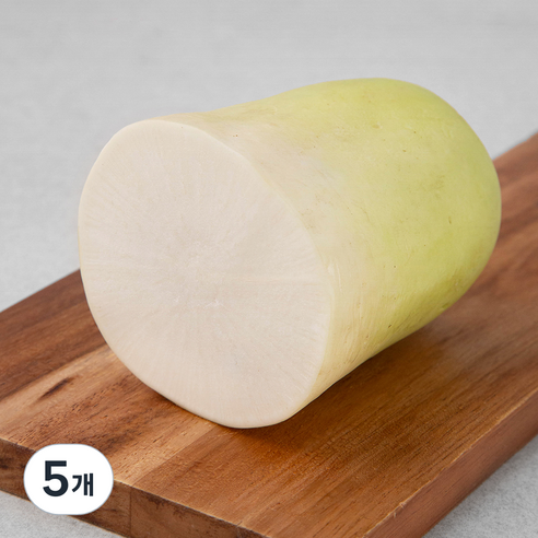 국내산 친환경 절단무, 400g, 1개, 5개