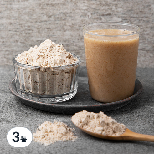 대구농산 씻어나온 호밀 100%로 만든 호밀쉐이크, 550g, 3통