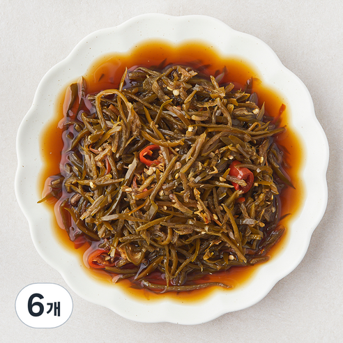 모닝팜 고추채 절임, 1kg, 6개