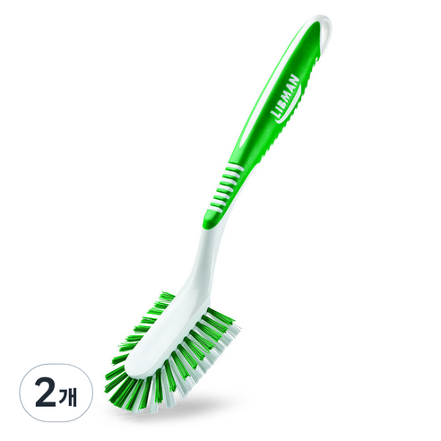 Libman 다용도 청소 브러쉬, 그린, 2개
