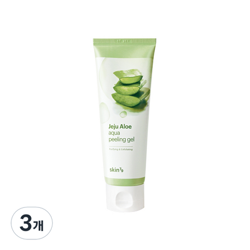 스킨79 제주 알로에 아쿠아 필링젤, 100ml, 3개