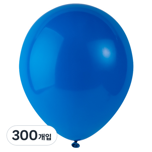 파티팡 풍선 라운드 30cm, 블루, 300개입