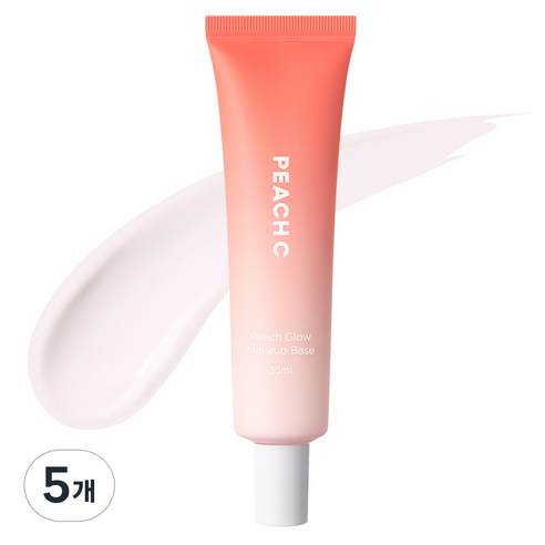 피치씨 피치 글로우 메이크업 베이스 35ml, 5개