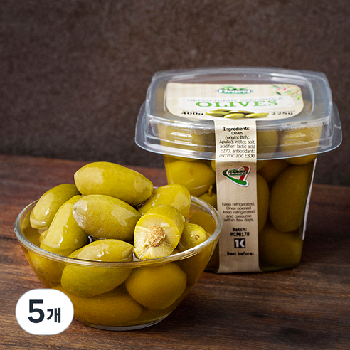 FICACCI 체리뇰라 올리브, 5개, 400g