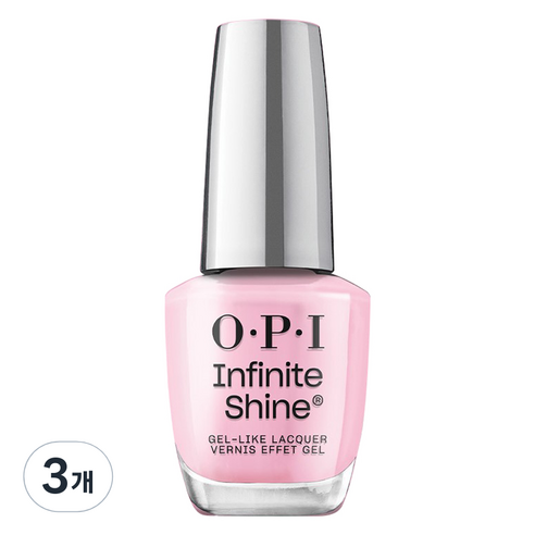 오피아이 인피니트 샤인 젤 라이크 매니큐어, ISL 97 Faux-ever Yours, 15ml, 3개