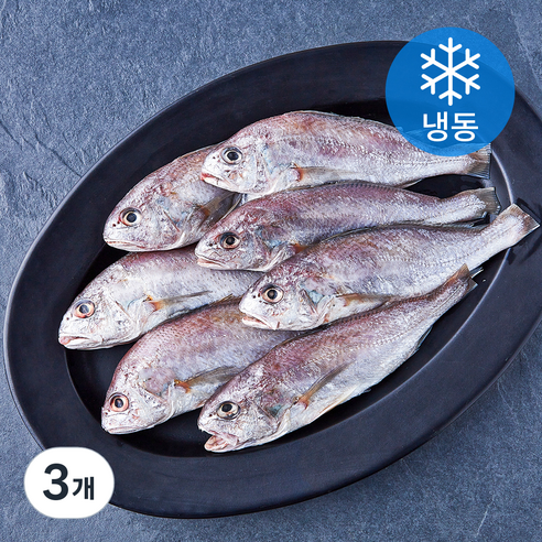 고등어청년 백조기 (냉동), 3개, 1kg