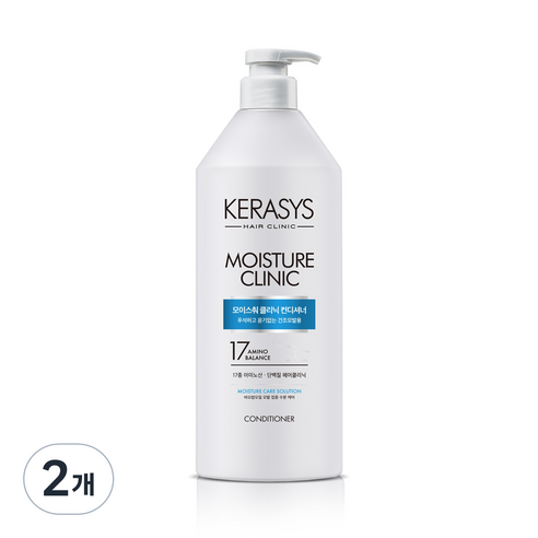 케라시스 모이스춰 클리닉 단백질 컨디셔너 플로럴파우더향, 980ml, 2개