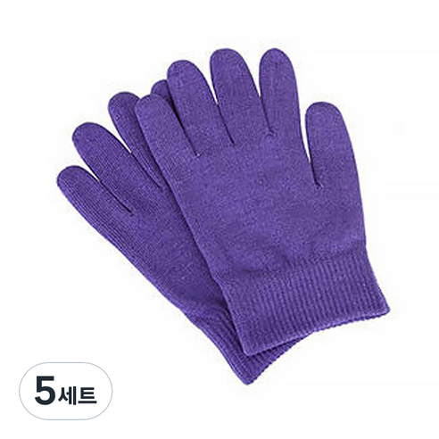 몬스터 모이스춰 모모 보습장갑 퍼플, 5세트